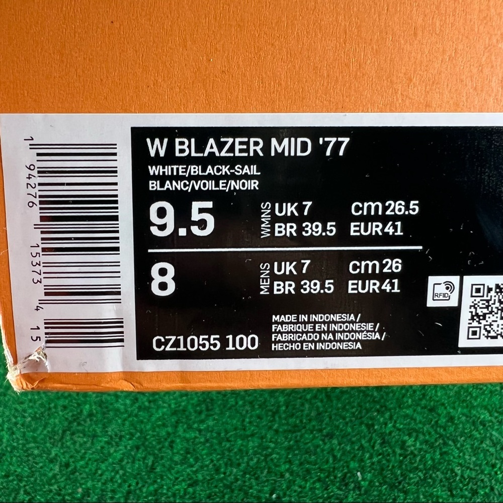 Women Nike Blazer Mid 77 - Picture 9 of 10